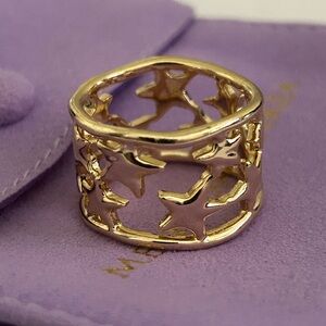 Gold Star Ring